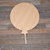 sagoma in legno tonda forma palloncino cm 10 spessore 0,3
