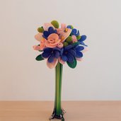 Bouquet fatto all’uncinetto 